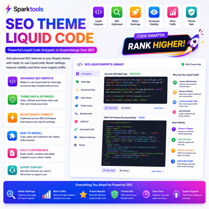 SEO Theme Liquid Code