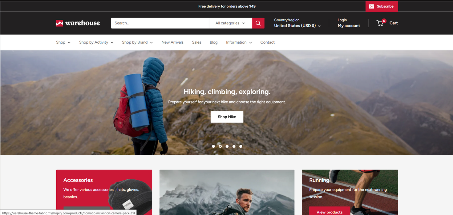 Spark Warehouse Theme
