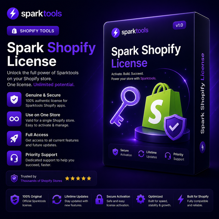 Spark Shopify License