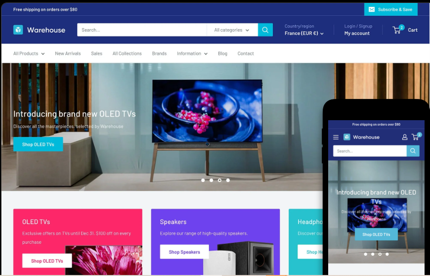 Spark Warehouse Theme