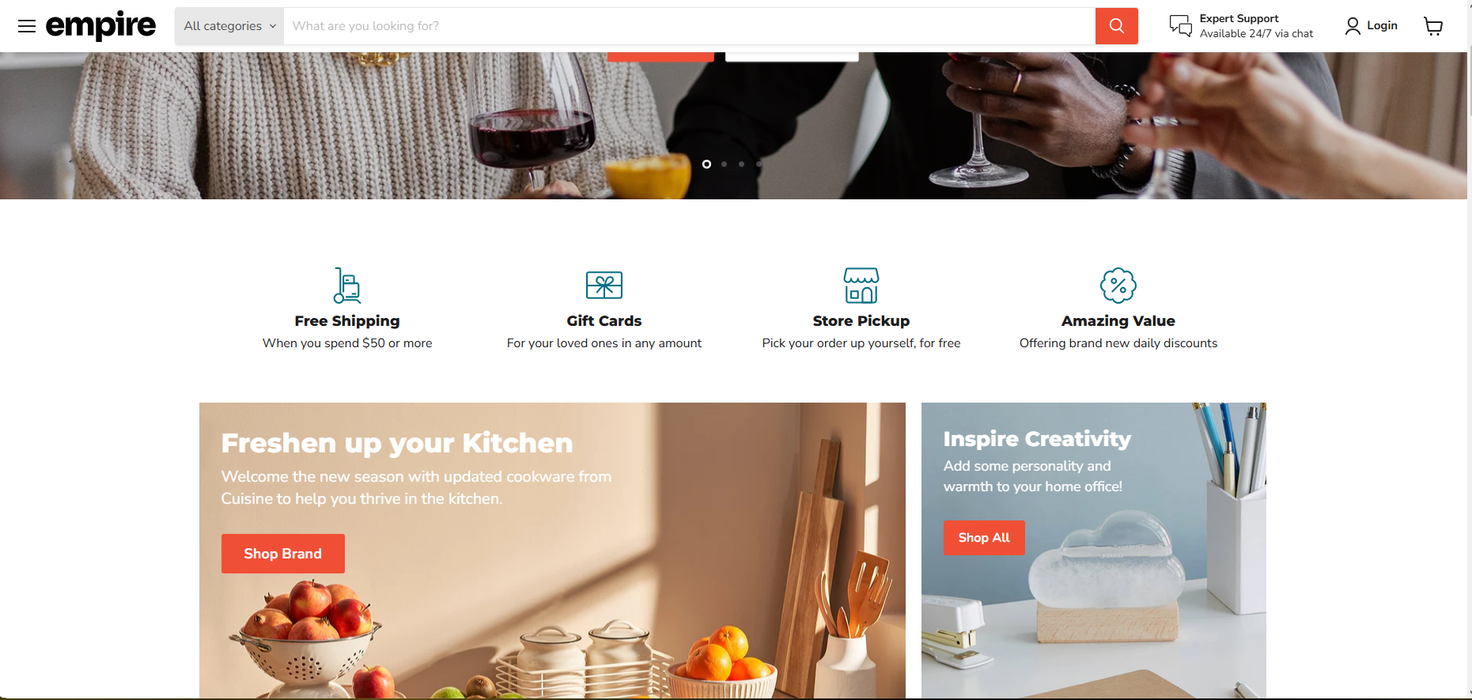 Spark Empire Theme